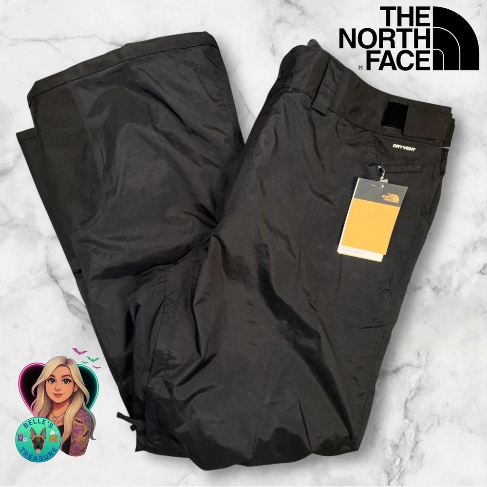The North Face Freedom Snow Pants Men's XXL DryVent Ski Snowboard TNF Black‎ NEW